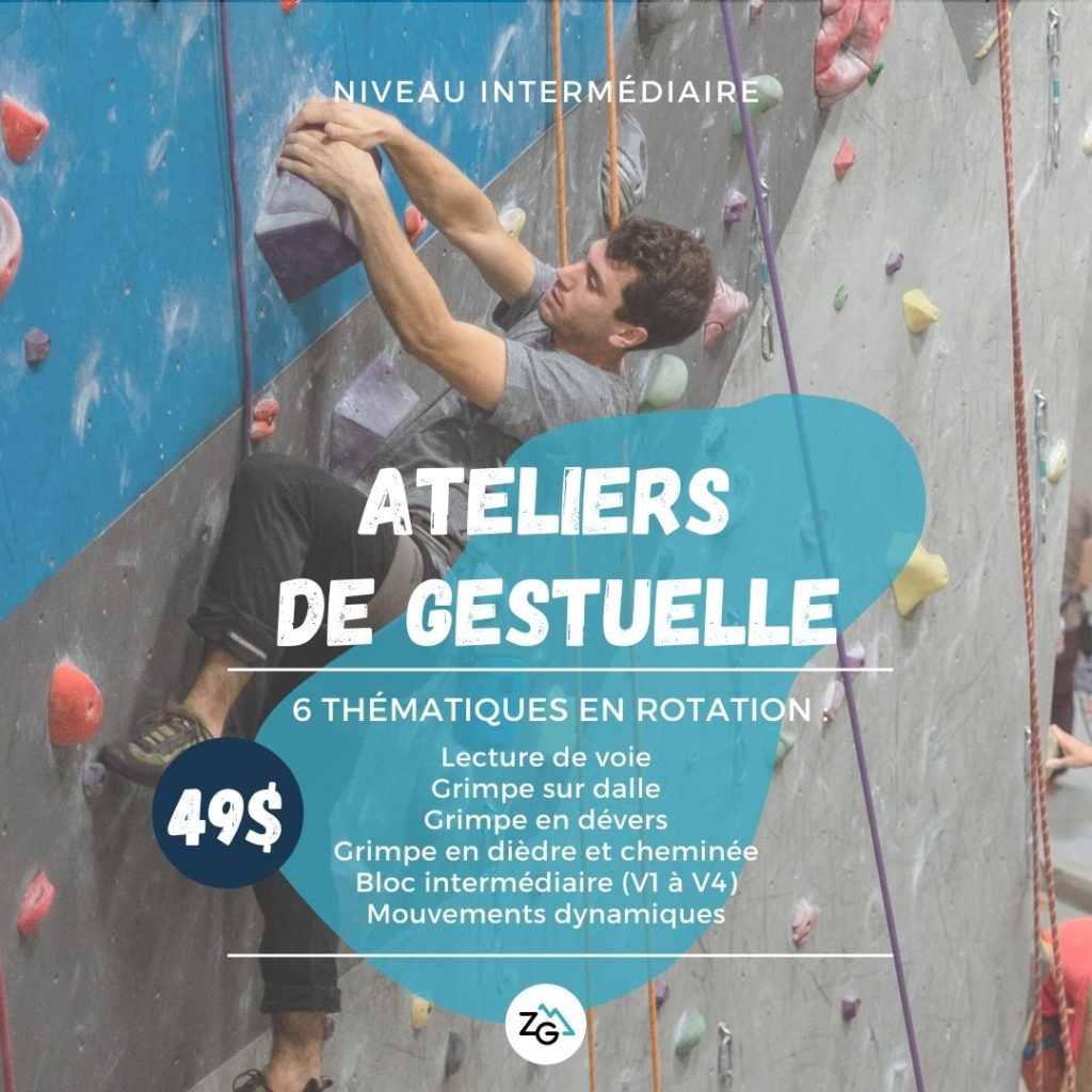 Ateliers d'escalade
