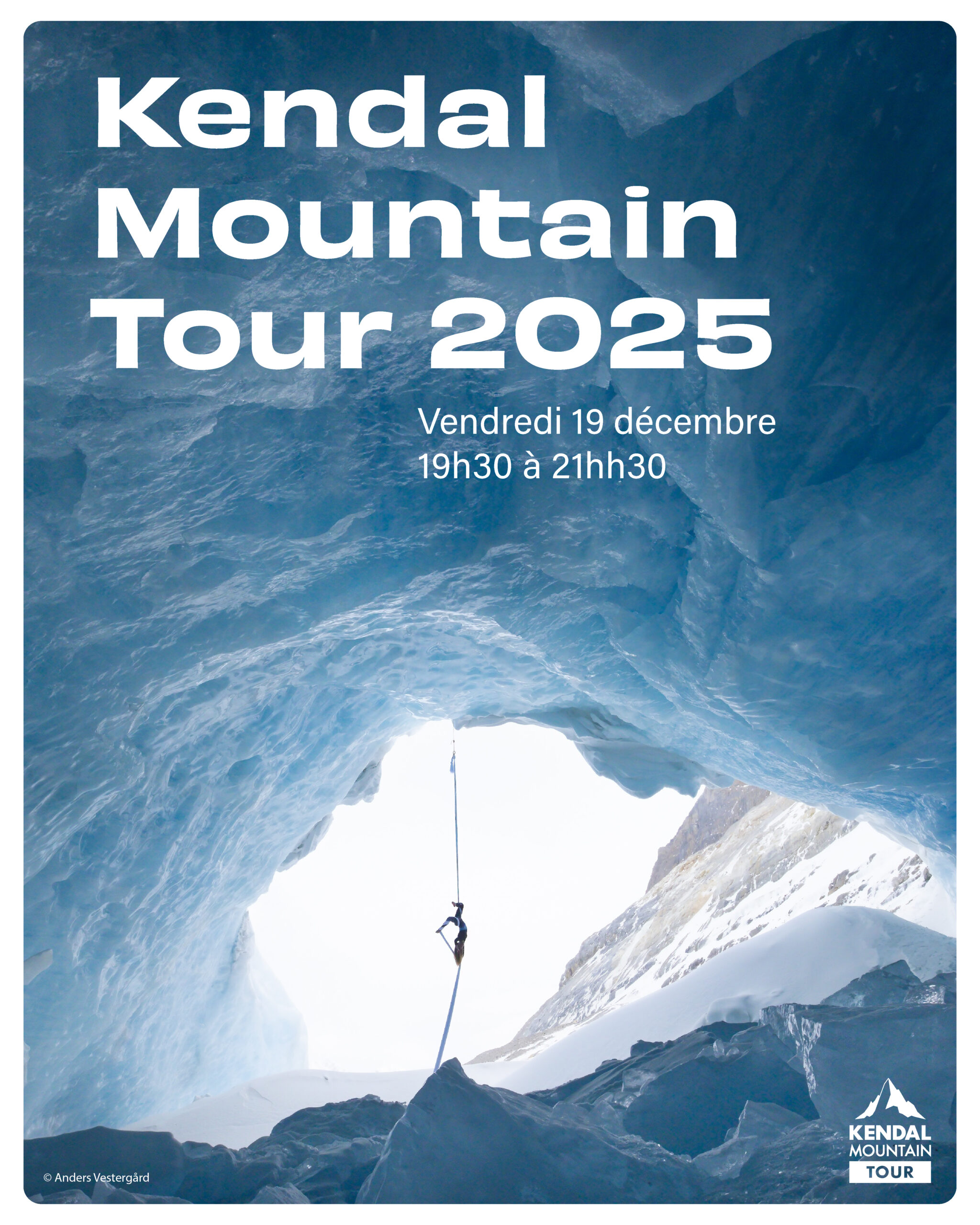 Projection Kendal Mountain Tour 2025 Sport extérieur Zéro Gravité yoga et escalade Montréal