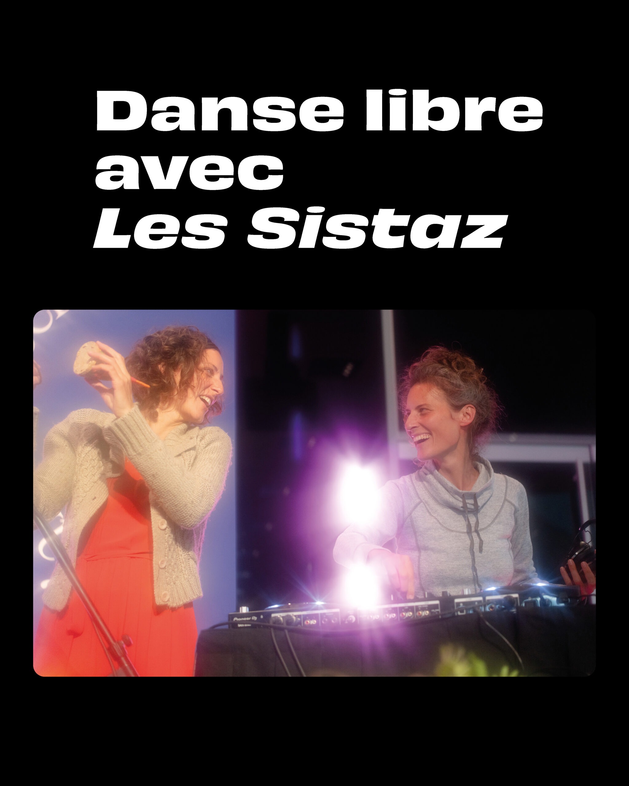 Danse extatique libre, studio de yoga Zéro Gravité