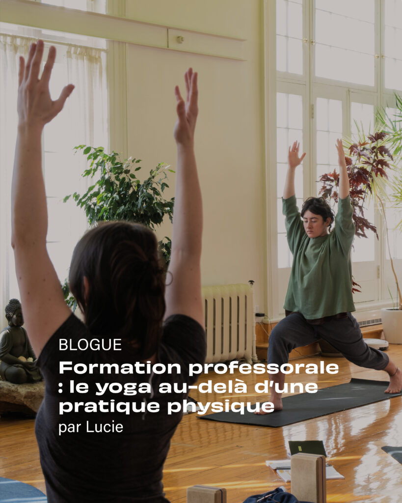 Formation Professorale de yoga, Zéro Gravité Yoga & escalade Montréal